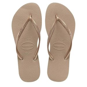 DESCUENTO: Havaianas – Slim, Chanclas Elegantes, Duraderas y Versátiles, con Suela Texturizada para Agarre y Soporte, Mujer al mejor precio