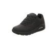 CHOLLO: Skechers Uno Stand On Air, Zapatillas Hombre, Black Durabuck Trim, 44 EU en promoción