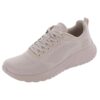 ¡GRAN PRECIO! Skechers Bobs Squad Chaos-Face Off, Zapatillas Mujer, Natural, 38 EU rebajado hoy