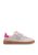 D.Franklin Zapatillas Bajas Piel de Serraje Rebel Basic Flag Rosa Claro – Zapatillas de Vestir para Mujer – Moda Casual – Talla (39) – Modelo Flag