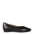 miMaO Zapatos Negros cómodos con cuña Interna Escote en V, EU 38