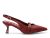 Etika Zapatos de Tacón Fino para Mujer, Elegante Zapato de Salón de Punta Fina con Pulsera al Tobillo, Tacón de 6cm, Ideal para Fiesta y Boda, Modelo 63304 Burdeos – 41