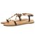 Sandalias Multicolor con Piedras y Perlas para Mujer Lasson
