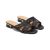 GIOSEPPO Sandalias Mules Piel Trenzada Linn