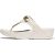 Fitflop LULU – Sandalias de piel con cadena cuadrada para mujer, color beige París, talla 8, Beige París, 42 EU