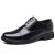 Hixingo Zapatos de Hombre de Vestir Negro Zapatos de Cuero Modernos Zapatillas Vestir Hombre Verano Antideslizante Suela de Goma para Negocios, Oficina, Trabajo, Bodas, 39-45 (Negro,41)