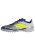 adidas – F50 League Football Boots Turf, Zapatillas Niños Unisex, Silver Met./Solar Yellow/Lucid Blue,