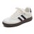 Zapatillas Deportivas De Moda para Mujer Zapatillas Ligeras y Transpirables con Cordones Soporte para Beige Negro 37 EU