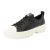 Calvin Klein Hybrid Sneaker Mujer Sneaker Nappa Low Top, Negro (Black), 39