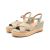 GIOSEPPO Sandalias Piel Y CUÑA Rafia GILSUM