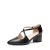 DREAM PAIRS Zapatos de tacón Cerrados para Mujer.,Size 38,Negro-PU,SDPU2409W