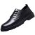 Hixingo Zapatos de Vestir Hombre Sin Cordones, 38-45 EU Zapatos de Cuero Modernos Zapatillas Vestir Hombre Verano Antideslizante Suela de Goma para Negocios, Bodas (862 Negro,43)