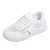 Genérico Zapatillas Mujer Deporte Zapatillas Transpirables Versatile White Shoes For Women Spring Retro Casual Sneakers Zapatos Casual Tenis de Mujer Deportivas (White,35)
