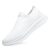 Zapatillas Deportivas Mujer Hombre Zapatillas de Running Ligero Calzado Transpirables Gimnasio Casual Sneakers Zapatos para Correr Cómodo Atlético Blanco 39EU