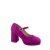 MODELISA – Zapato de Tacón Ancho Mary Jane de Plataforma Boda Noche Evento para Mujer (Buganvilla, Sistema Tallas Calzado EU, Adulto, Mujer, Números, Mediano, 40)
