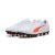 PUMA Zapatillas de fútbol Vitoria II FG/AG para Hombre, Puma Blanco y Rojo Brillante, 45 EU