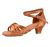 TRIWORIAE – Zapatos de Baile de Tacón para Mujer Tacón 4cm Marrón 41 EU