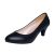 Zapatos de tacón bajo con plataforma para mujer, zapatos de tacón de 1.6 pulgadas, puntera redonda cerrada, zapatos de vestir para oficina, boda, zapatos de vestir para mujer, cómodas, informales