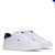 Tommy Hilfiger, Zapatilla de Deporte Plana, con Cordones, Jack, Blanco/BLU, 40