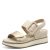 s.Oliver 5-28705-44, Sandalias Mujer, Champagne Comb, 42 EU