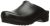 Sanita Sonja PU | Zuecos Abiertos | Producto Artesanal Original para Mujer | Plantilla de Forma anatómica con Espuma Blanda | Negro | 41 EU