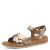 Tamaris Damen 1-28129-44, Sandalias Planas Mujer, Bronce, 40 EU