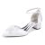 MlYJmer Zapatos de Boda de tacón Cuadrado para Mujer para Novia Zapatos de Novia de Boda con Punta Puntiaguda,Blanca,43 EU