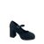 MODELISA – Zapato de Tacón Ancho Mary Jane de Plataforma Boda Noche Evento para Mujer (Negro, Sistema Tallas Calzado EU, Adulto, Mujer, Números, Mediano, 36)
