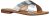 Geox D Sozy S H, Sandalia Deslizante Mujer, Silver, 37 EU
