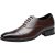 ANUFER Hombres Formal Negocio Zapatos de Vestir Elegante Zapatos Oxford con Puntera Cuero de Microfibra Zapatos de Boda Marrón SN070406 EU44