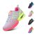 Hitmars Zapatillas de Running Mujer Deportivas Zapatos Zapatillas de Running Ligero Transpirables Gimnasio Sneakers Deportivas Casual Gris 37 EU