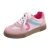 Genérico Deporte De Mujer Color Bloqueado Retro Zapatos Vestido Casual con Soporte CóModo Zapatos Deporte Ancho Amplio Zapato Tenis Caminar con Encaje (Red, 37)