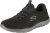 Skechers Summits, Zapatillas Hombre, Black Mesh Charcoal Trim, 41.5 EU