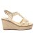 XTI – Cuñas 142753 Mujer Oro – 38
