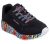 Skechers Girl’S Uno Lite Subtle Love Sneaker, Black, 10 UK Child