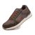 Zapatillas Hombre Sneakers Zapatillas Deportivas Zapatillas Vestir Zapatos Casual Transpirable Marrón 43