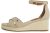 Tommy Hilfiger Alpargatas de cuña Mujer Flag Criss-Cros Mid con correa de tobillo, Beige (Horseradish), 41