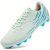 DimaiGlobal Botas de Fútbol Hombre Zapatos de Fútbol con Tacos Altos para Césped Natural e Indoor Antideslizantes para Entrenamiento y Fútbol Sala Zapatillas de Fútbol 42EU Azul