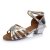 Dasongff Zapatos de Baile de Tacón Alto Cómodo para Mujer Sandalias de Boda con Rhinestone, plata, 40 EU