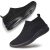 vibdiv Zapatos Planos Caminar Mujer Zapatillas Casual Zapatos Diarios sin Cordones Ligeros Cómodos