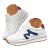 Zapatos Casuales De Las Mujeres con Plantillas De Memory Cuero AtléTico Zapato Caminar con Estilo Zapatillas Deporte Ligeras Antideslizantes Zapatillas Deporte Transpirables (Blue, 37)