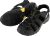 CRESSI Luca Sandals Black/Yellow 44 – Cómoda Sandalia de Trekking Unisex Ideal para Aventuras al Aire Libre, Especialmente Adecuada para Senderismo en Entornos Acuosos, Negro/Amarillo, 44