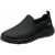 Skechers Performance GO WALK MAX, Zapatillas sin cordones para Hombre, Black Textile/Trim, 44 EU