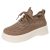 Genérico Zapatillas Mujer Deporte Zapatillas Transpirables Zapatos de Mujer Transpirables de Malla con Y Antideslizantes. Deportivas Bambas Casual Tenis (Coffee,35)