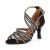 Taoyoule Zapatos de Baile Latino para Mujer Tacones de Baile de Salón con Purpurina para Salsa Sandalias de Samba con Diamantes de Imitación para Fiesta de Boda Tacón de 7.5cm