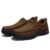 Cuero de los Hombres Cómodos Zapatos Casuales para Caminar al Aire Libre Zapatos de conducción Transpirables de Moda usables Zapatillas de Negocios al Aire Libre 44 EU Hombre Caqui, 10.63″
