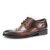 Allthemen Zapato Derby Brogue Formal de Cuero Oxford para Hombre con Cordones para Traje de Boda 40-45EU