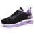 AFFINEST Zapatos para Correr para Mujer Air Zapatillas de Running Ligero y Transpirable Sneakers y Asfalto Aire Libre y Deportes Calzado Morado Negro 36