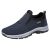 EU 43 Zapatos Casuales Zapatillas Negras Mujer Zapatos Deportivos Primavera y Verano para Hombre, Plana, Malla Ligera, Transpirable, sin Cordones, cómodos, de Color sólido, Sencillos Características: