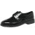 Clarks Griffin Lane, Zapatos de Cordones Derby Mujer, Negro (Black Pat Black Pat), 37 EU